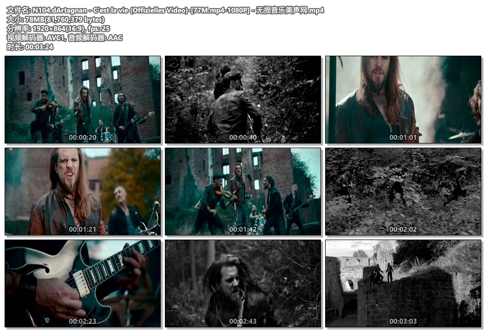N104.dArtagnan - C'est la vie (Offizielles Video)-[77M.mp4-1080P] - 无损音乐美声网.mp4.jpg