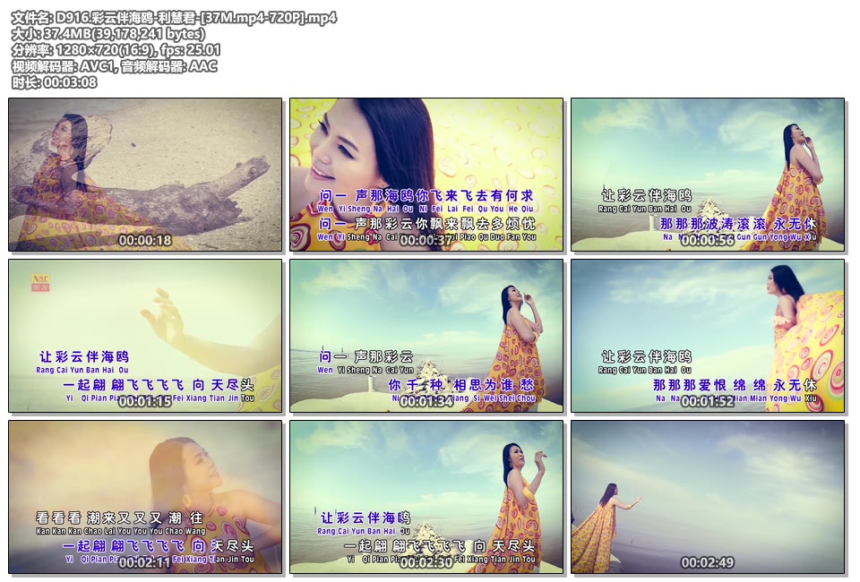 彩云伴海鸥_利慧君_[37M.mp4_720P]|百度网盘下载