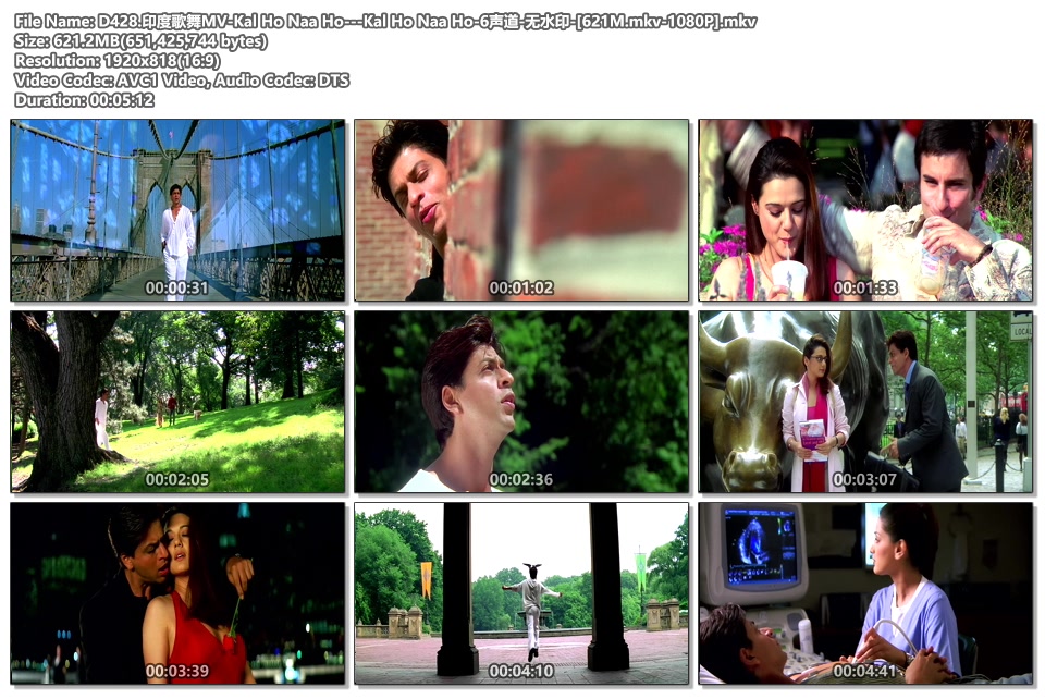 D428.印度歌舞MV-Kal Ho Naa Ho---Kal Ho Naa Ho-6声道-无水印-[621M.mkv-1080P].mkv.jpg