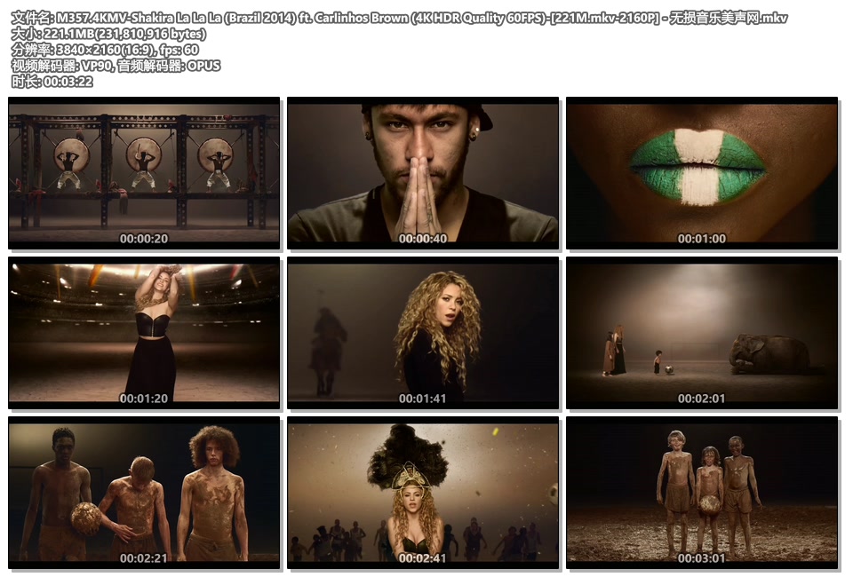 M357.4KMV-Shakira La La La (Brazil 2014) ft. Carlinhos Brown (4K HDR Quality 60FPS)-[221M.mkv-21.jpg