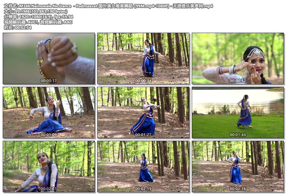 M346.Nainowale Ne Dance &nbsp;- Padmaavat 国外美女唯美舞蹈-[99M.mp4-1080P] - 无损音乐美声网.mp4.jpg