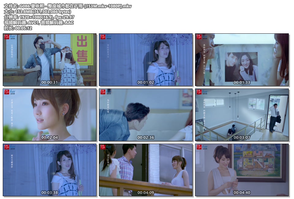 曾咏熙整座城市都在下雨_[153M.mkv_1080P]|百度网盘下载