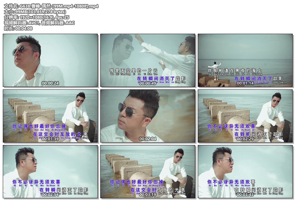 曹峰_偶然_1080P高清MP4下载|百度网盘下载