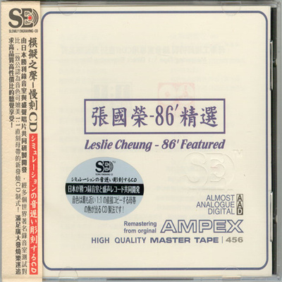模拟之声慢刻CD《张国荣-86′ 精选》-WAV-C727