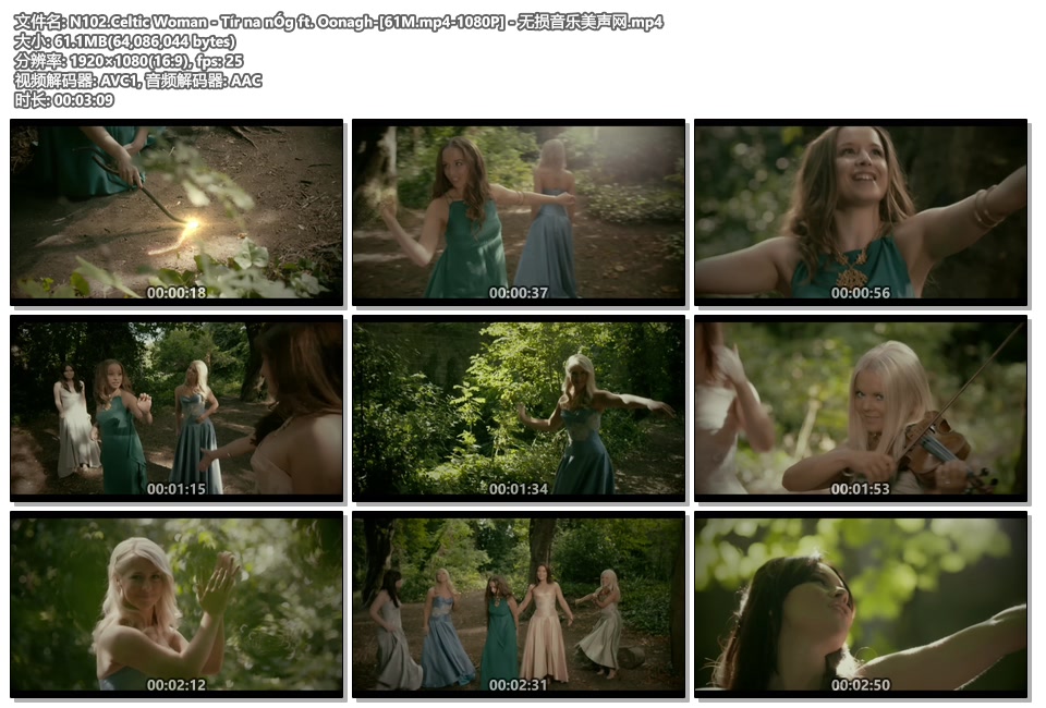N102.Celtic Woman - Tír na nÓg ft. Oonagh-[61M.mp4-1080P] - 无损音乐美声网.mp4.jpg