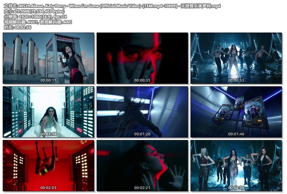 M539.Alesso, Katy Perry - When I'm Gone (Official Music Video)-[75M.mp4-1080P] - 无损音乐美声网.mp4.jpg