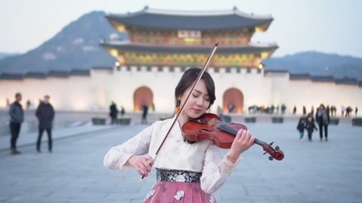 Back In Time (OST The Moon that Embraces the Sun) Violin Cover by Kezia Amelia-[38M.mp4-1080P]
